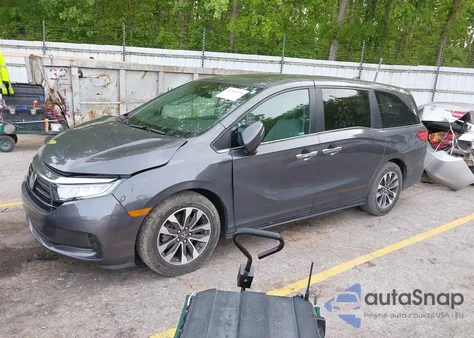 2023 Honda Odyssey Ex-L z USA, uszkodzony, nr VIN 5FNRL6H60PB024336